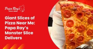 giant slices of pizza near me, Monster Slice, oversized pizza