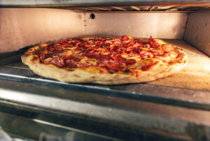commercial kitchen pizza