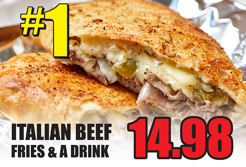 Italian Beef Fries and a Drink Only $14.98